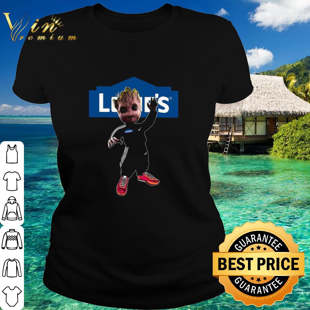 Nice Baby Groot Lowe’s Logo shirt