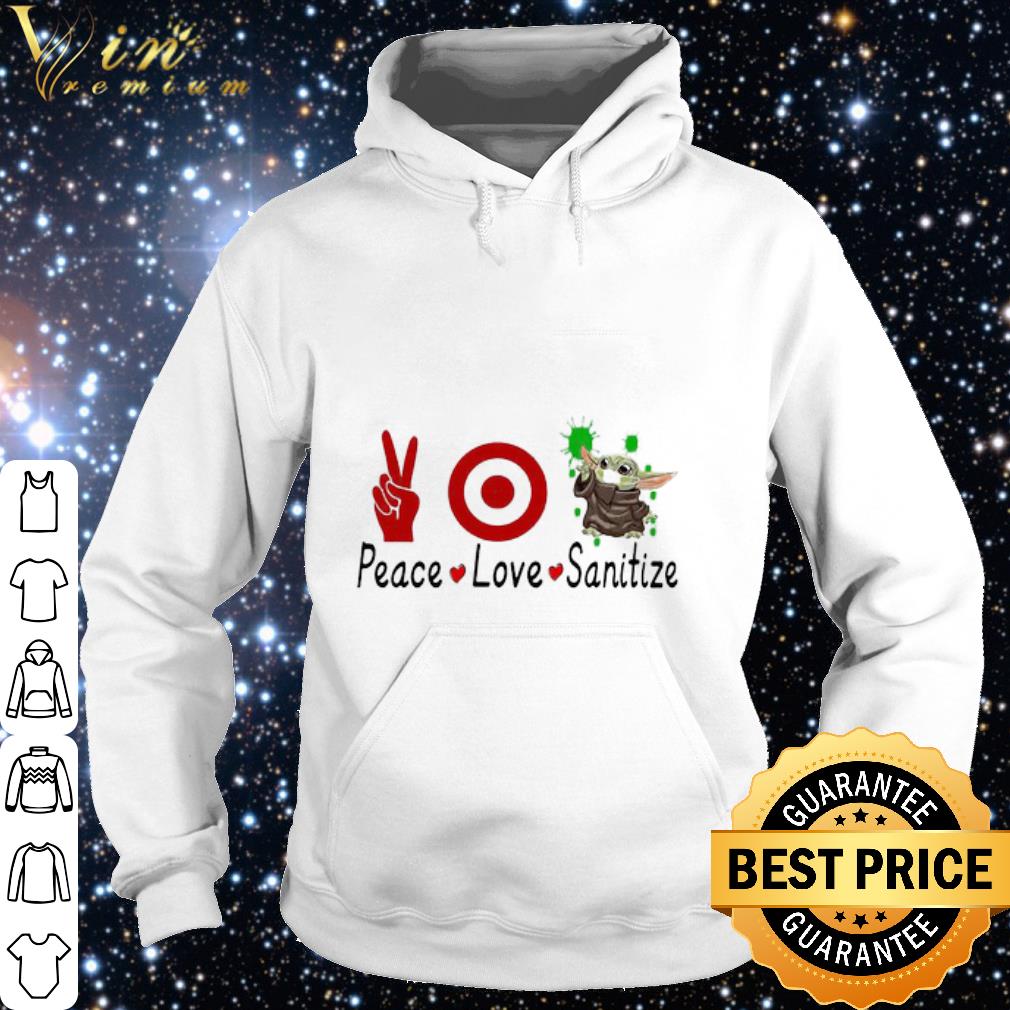 779066fc pretty peace love sanitize baby yoda coronavirus target shirt 4 - Pretty Peace Love Sanitize Baby Yoda Coronavirus Target shirt