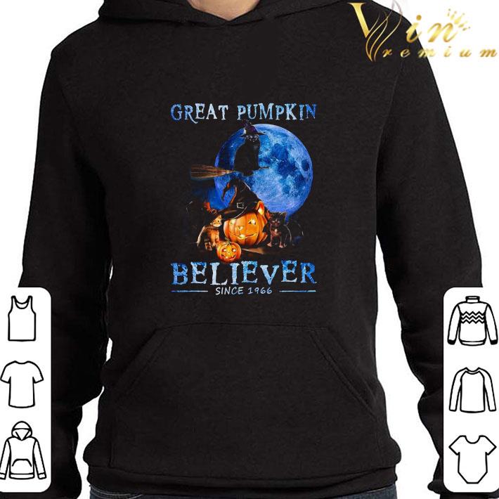 7ccdc00b halloween cat witch great pumpkin believer since 1966 shirt 4 - Halloween Cat Witch Great Pumpkin Believer Since 1966 shirt
