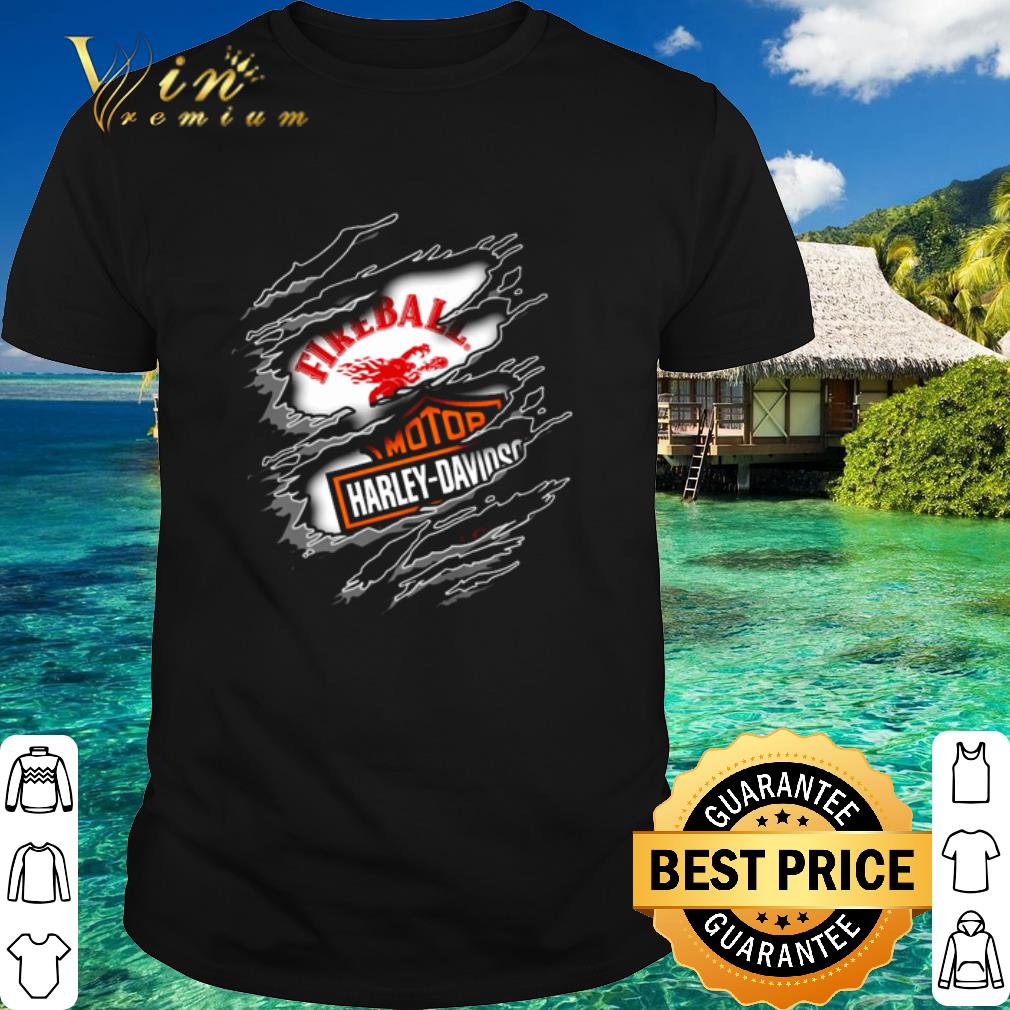 Pretty Fireball Motor Company Harley Davidson shirt