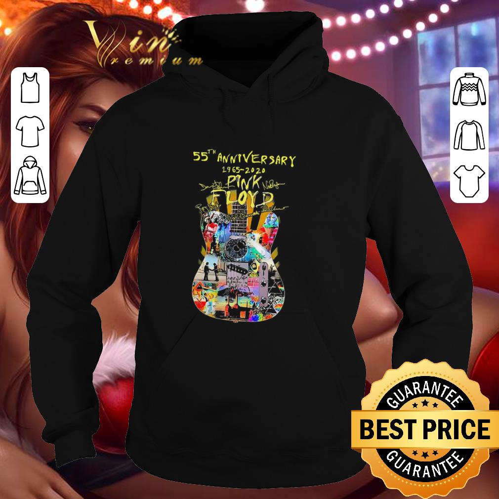 85d66408 guitarist pink floyd 55th anniversary 1965 2020 signatures shirt 4 - Guitarist Pink Floyd 55th anniversary 1965-2020 signatures shirt