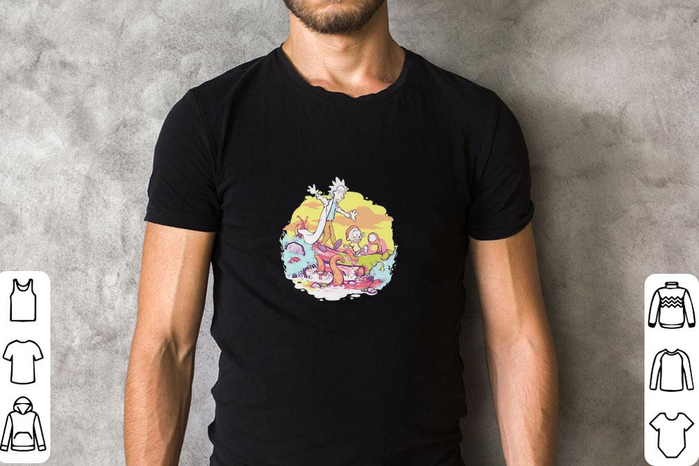 Hot Rick And Morty Aliens shirt