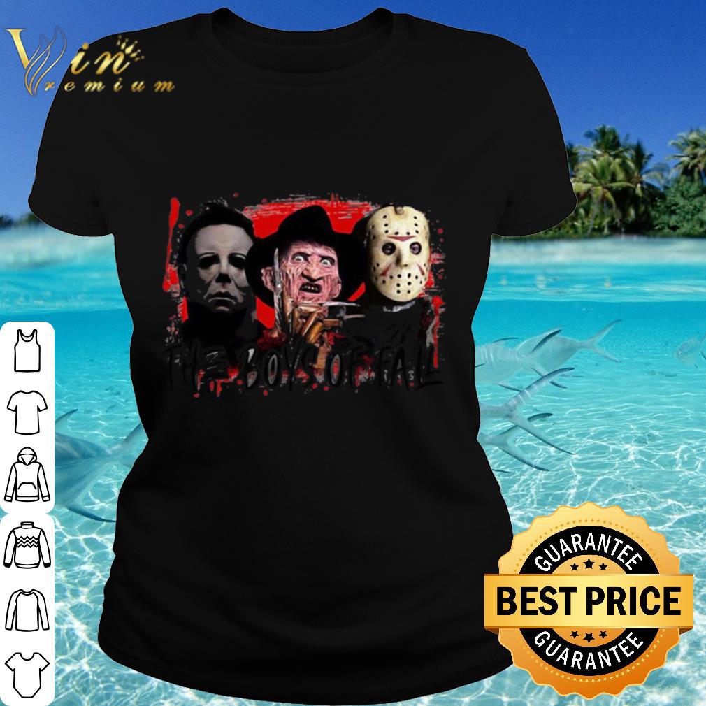 Nice Horror Movie Character The Boys Of Fall shirt