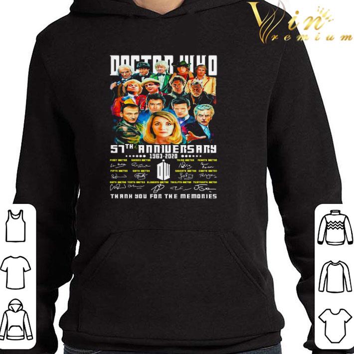 91f3661f doctor 57th anniversary 1963 2020 thank you for the memories signatures shirt 4 - Doctor 57th Anniversary 1963 2020 Thank You For The Memories Signatures shirt