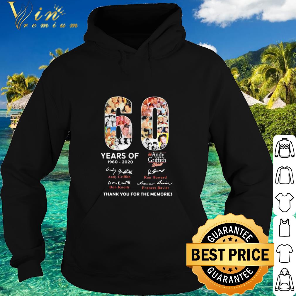 9d93191f cool 60 years of 1960 2020 the andy griffith show thank you for the memories signatures shirt 4 - Cool 60 Years Of 1960 2020 The Andy Griffith Show Thank You For The Memories Signatures shirt