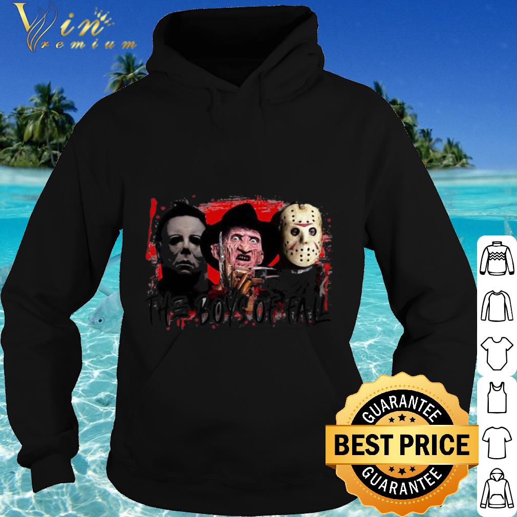 a218e12f nice horror movie character the boys of fall shirt 4 - Nice Horror Movie Character The Boys Of Fall shirt