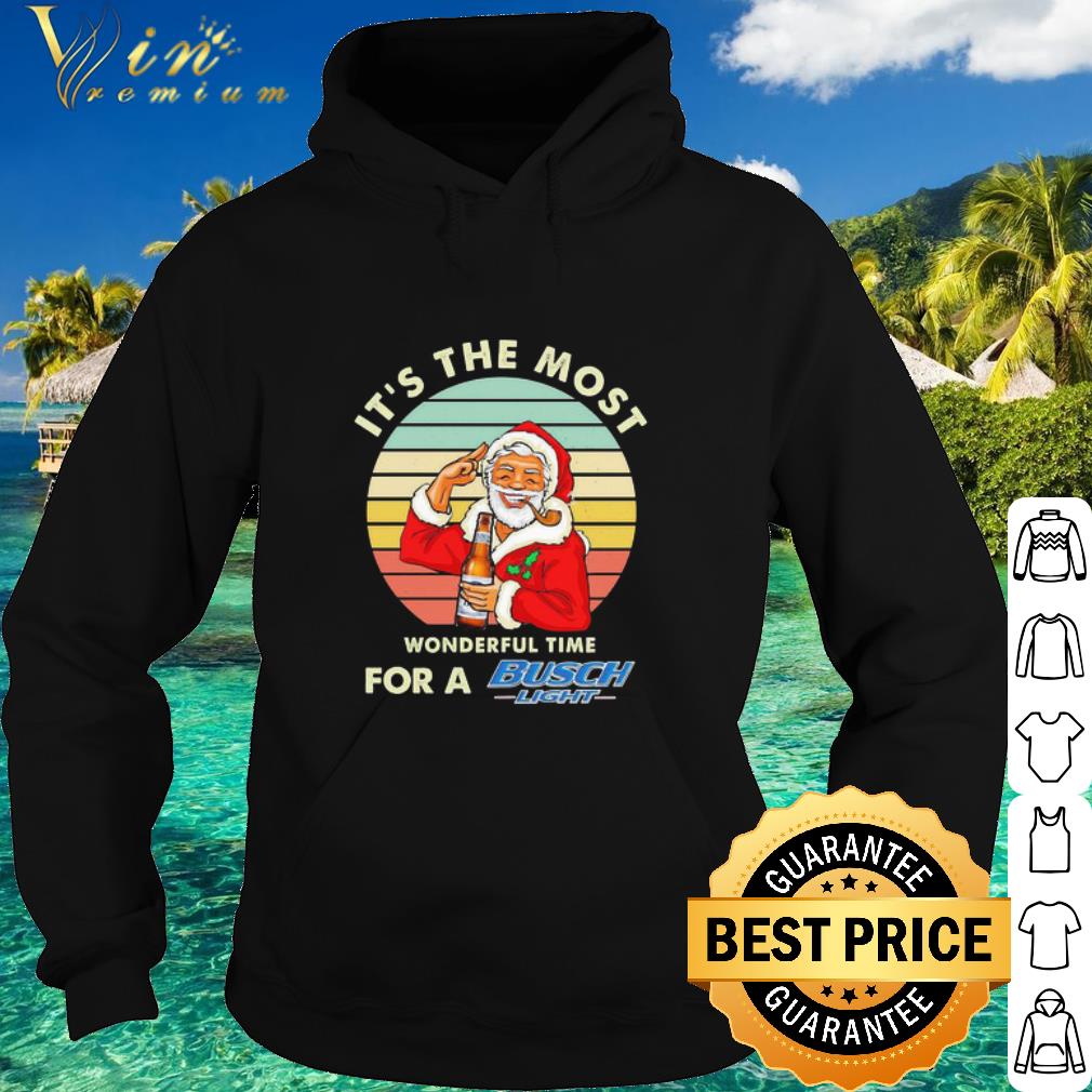 a2b0f334 best santa claus it s the most wonderful time for a busch light vintage shirt 4 - Best Santa Claus It’s the most wonderful time for a Busch Light vintage shirt