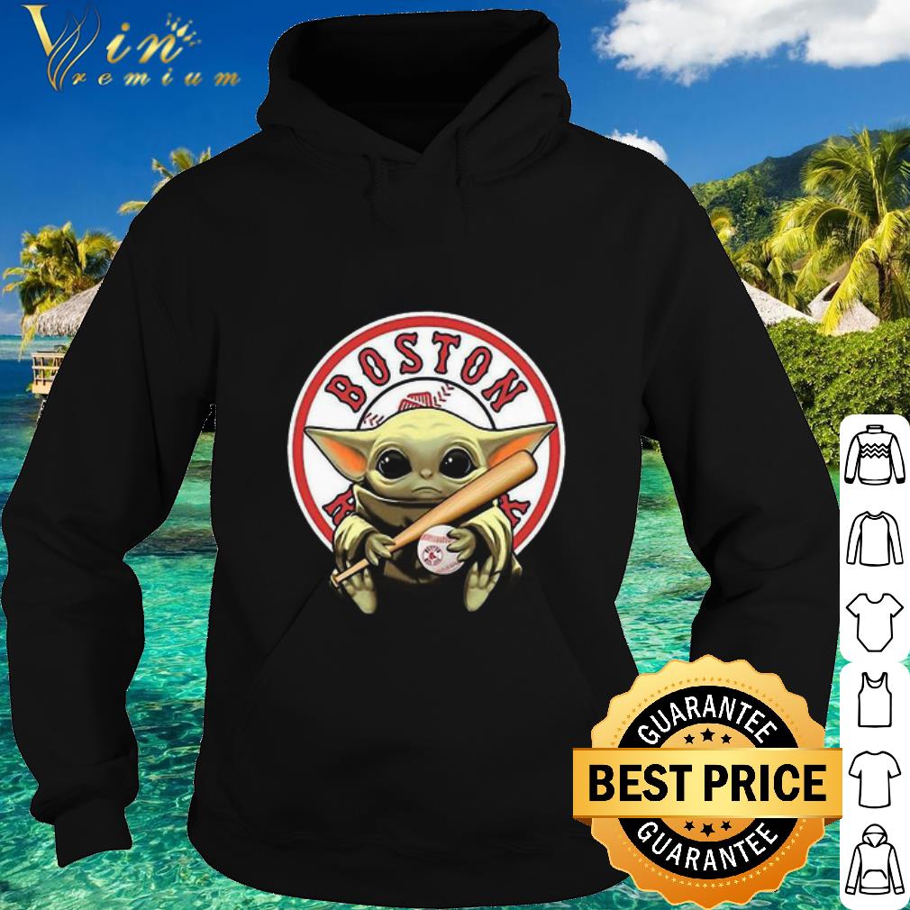 a3f8145d premium baby yoda hug boston red sox baseball shirt 4 - Premium Baby Yoda Hug Boston Red Sox Baseball shirt
