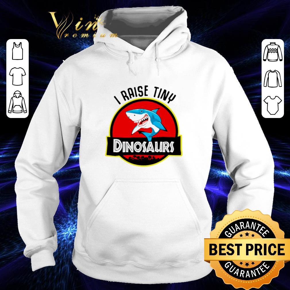 a873602e shark i raise tiny dinosaurs jurassic park logo shirt 4 - Shark I raise tiny dinosaurs Jurassic Park logo shirt