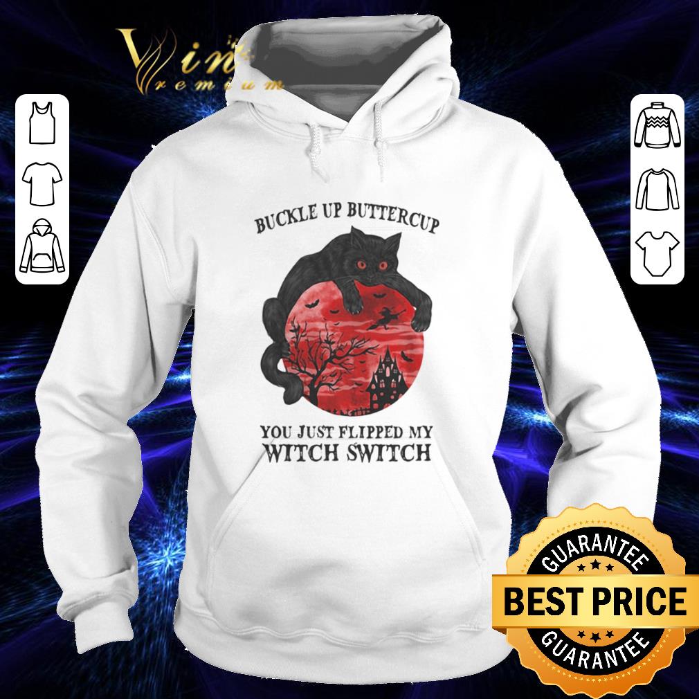 a926949a cat buckle up buttercup you just flipped my witch switch sunset shirt 4 - Cat buckle up buttercup you just flipped my witch switch sunset shirt