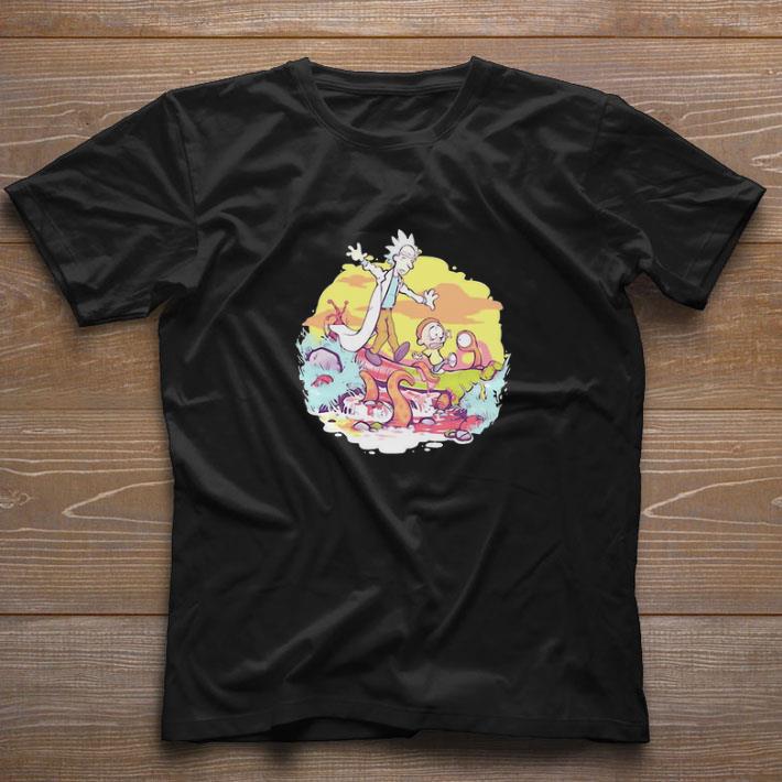 Hot Rick And Morty Aliens shirt