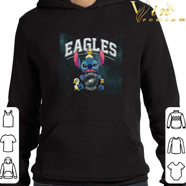 Disney Stitch And Ducks Hug Philadelphia Eagles shirt b64211dd disney stitch and ducks hug philadelphia eagles shirt 4 - Disney Stitch And Ducks Hug Philadelphia Eagles shirt