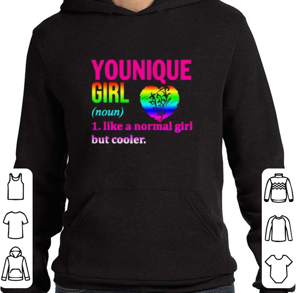 b78e49b5 pretty lgbt younique girl like a normal girl but cooler heart shirt 4 - Pretty Lgbt Younique Girl Like A Normal Girl But Cooler Heart shirt