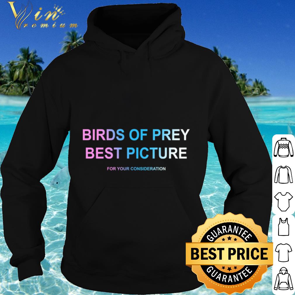 bdf50fd0 official birds of prey best picture for your consideration shirt 4 - Official Birds Of Prey Best Picture For Your Consideration shirt