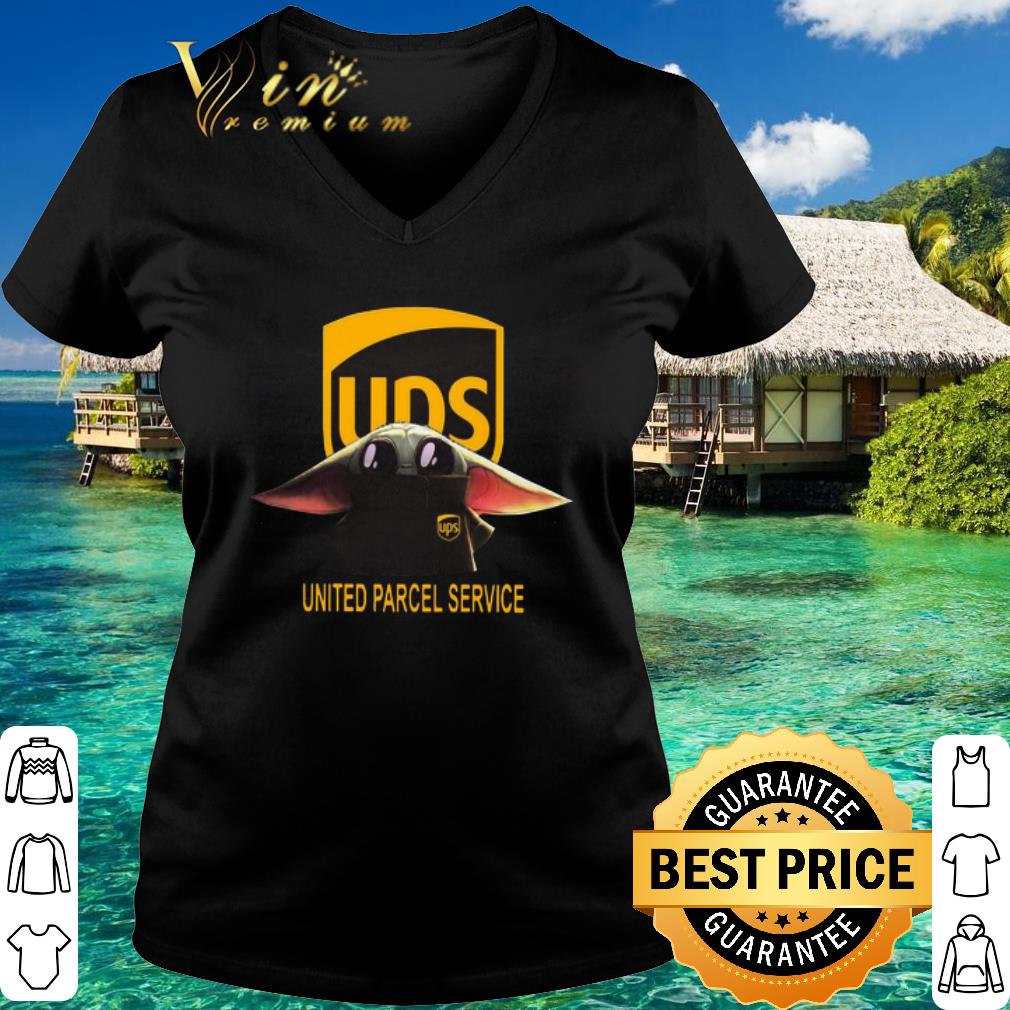 Original Star Wars Baby Yoda United Parcel Service Mandalorian shirt Original Star Wars Baby Yoda United Parcel Service Mandalorian shirt