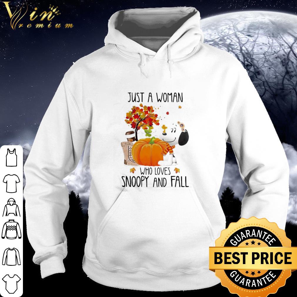 Original Just A Woman Who Loves Snoopy And Fall Pumpkin Maple Leaves shirt bf4d6f78 original just a woman who loves snoopy and fall pumpkin maple leaves shirt 4 - Original Just A Woman Who Loves Snoopy And Fall Pumpkin Maple Leaves shirt