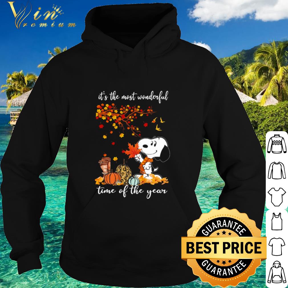 Official Snoopy Autumn it’s the most wonderful time of the year shirt c9a19593 official snoopy autumn it s the most wonderful time of the year shirt 4 - Official Snoopy Autumn it’s the most wonderful time of the year shirt