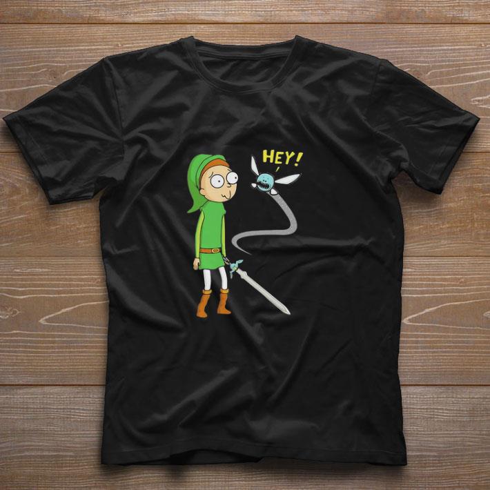 Original Rick And Morty Hold Sword Hey shirt