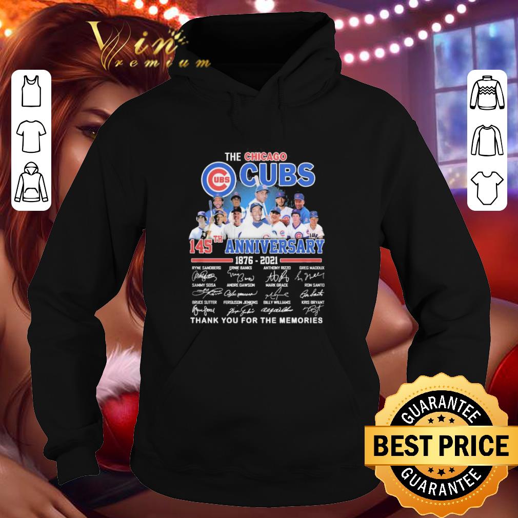 d365785e the chicago cubs 145th anniversary 1876 2021 signatures ryne sandberg shirt 4 - The Chicago Cubs 145th Anniversary 1876 2021 Signatures Ryne Sandberg shirt
