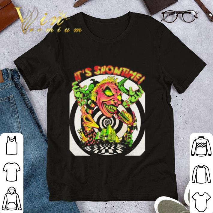 It’s showtime funny beetlejuice halloween shirt