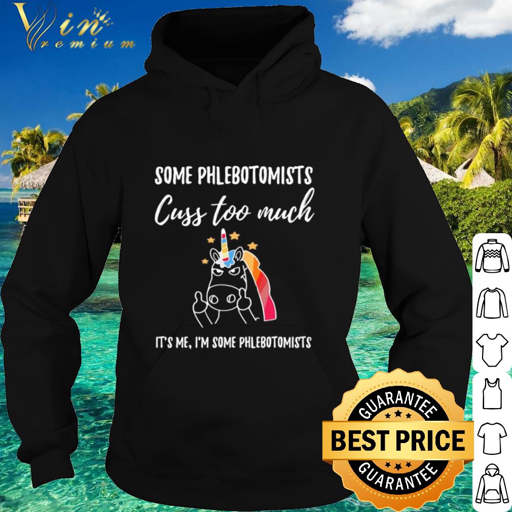 e91dad4d premium some phlebotomists cuss too much it s me i m some phlebotomists unicorn shirt 4 - Premium Some Phlebotomists Cuss Too Much It’s Me I’m Some Phlebotomists Unicorn shirt