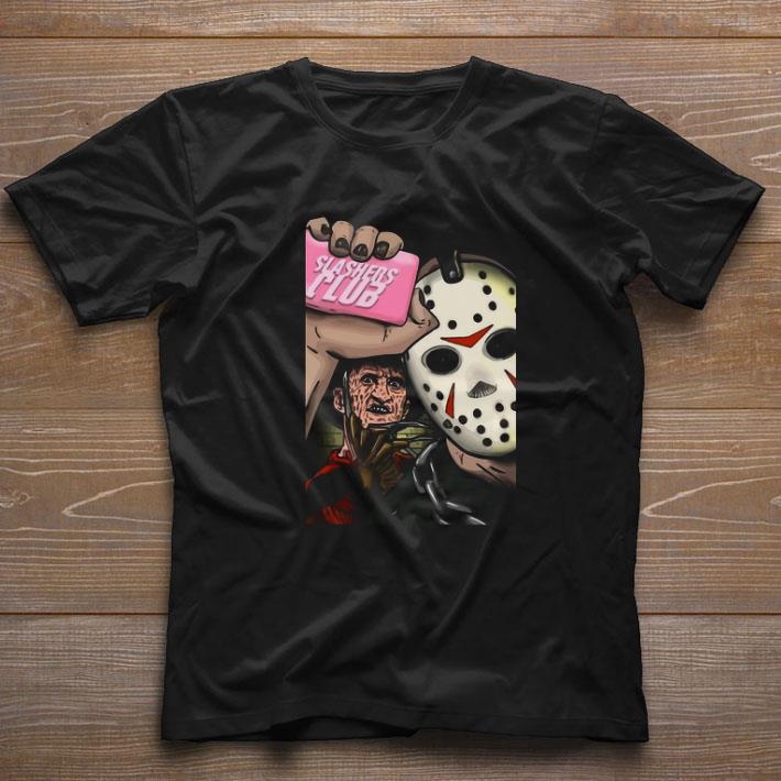 Official Jason Voorhees And Freddy Krueger Slashers Club shirt