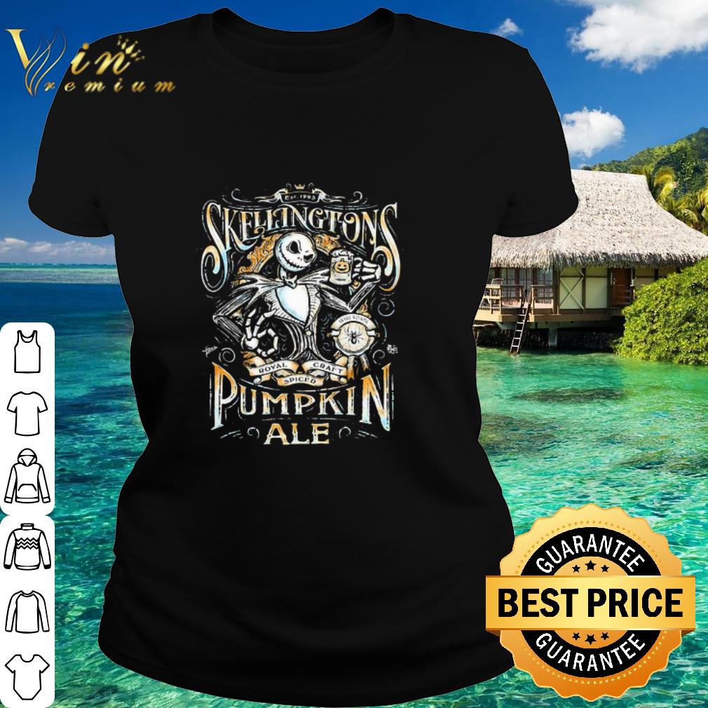 Pretty Halloween Jack Skellington Pumpkin Ale shirt