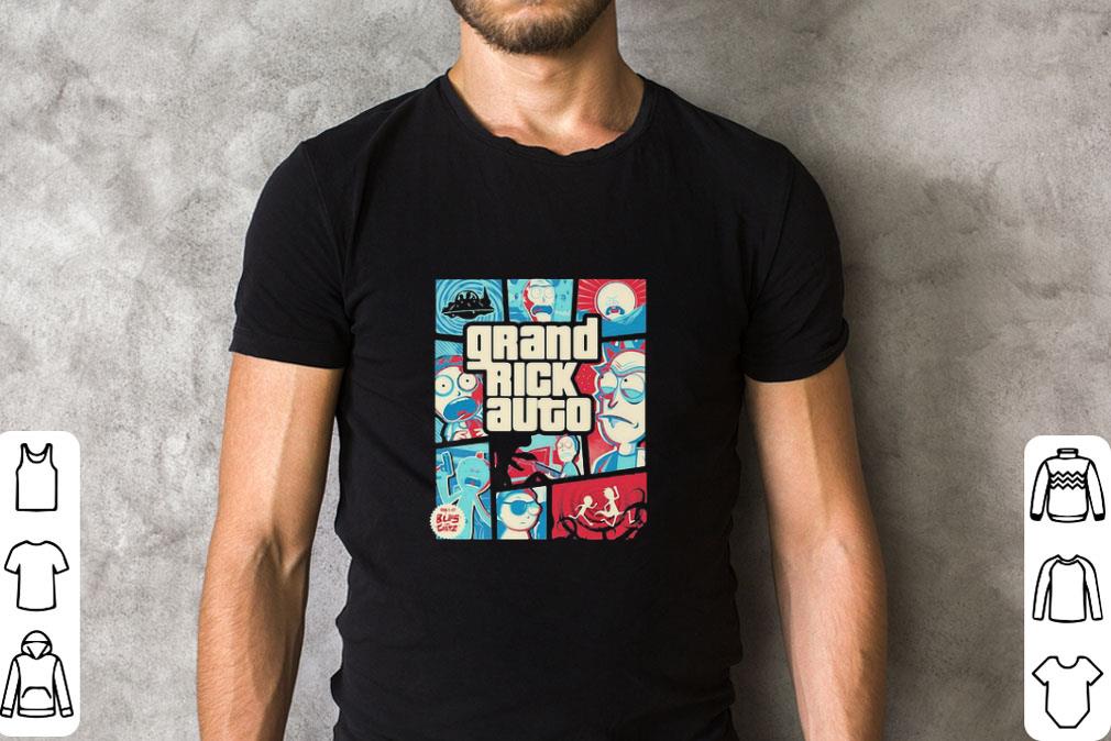 Premium Rick And Morty Grand Rick Auto Blips Taz shirt