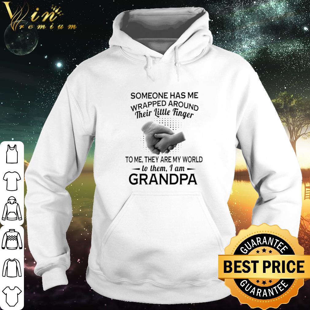 Best Someone Has Me Wrapped Around Their Little Finger To Me They Are My World shirt f6ef192a best someone has me wrapped around their little finger to me they are my world shirt 4 - Best Someone Has Me Wrapped Around Their Little Finger To Me They Are My World shirt
