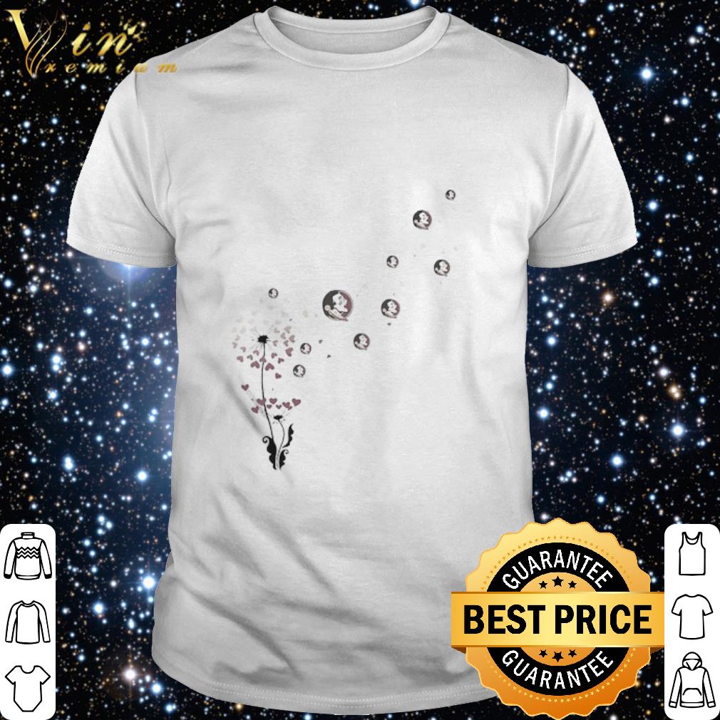 Cool Dandelion Flower Florida State Seminoles Logo shirt