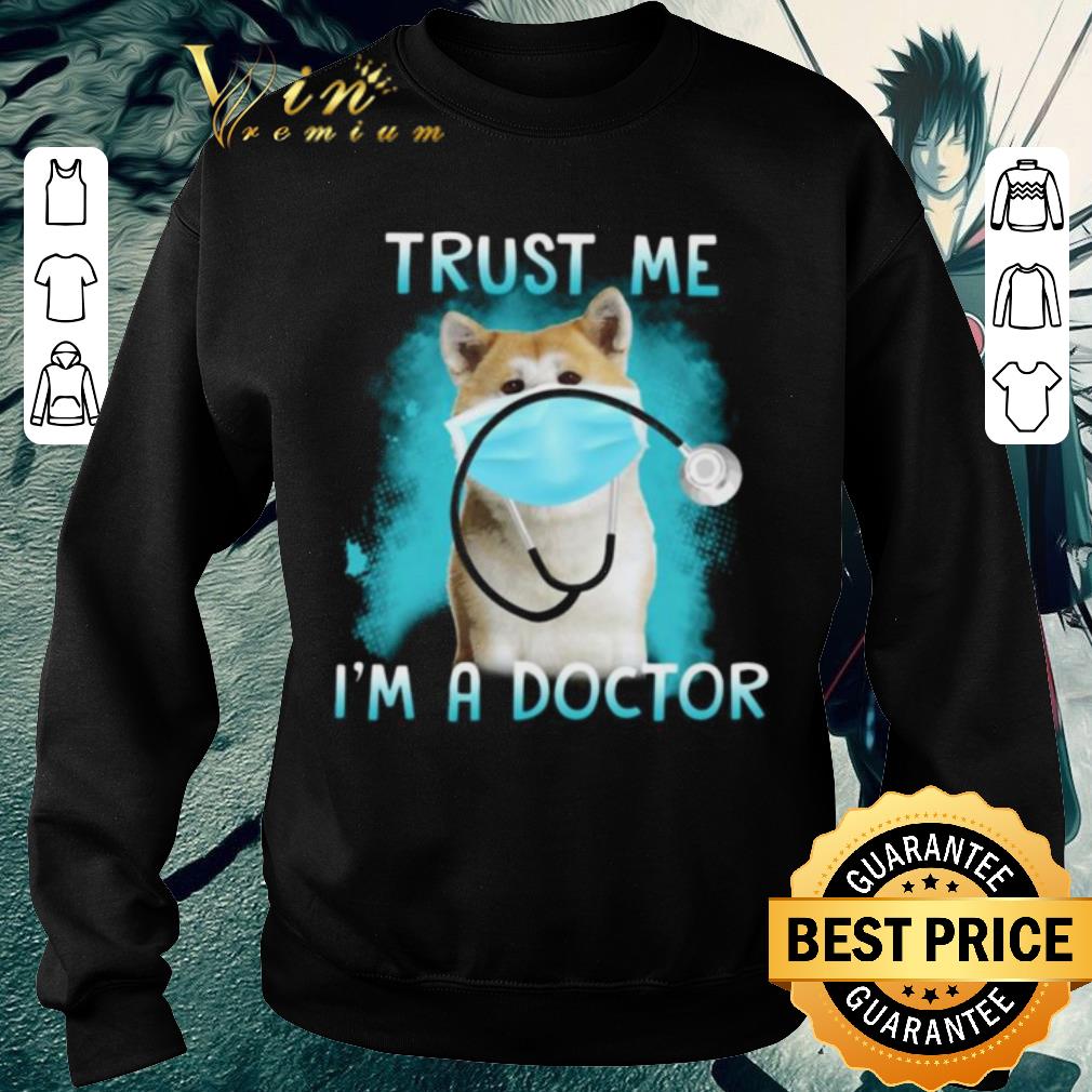 f9e6bc38 awesome shiba inu mask trust me i m a doctor coronavirus shirt 4 - Awesome Shiba Inu mask trust me i’m a doctor Coronavirus shirt