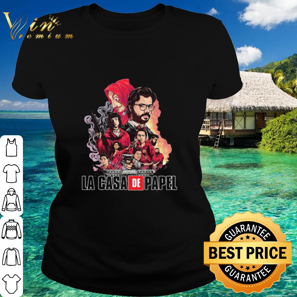 Original La Casa De Papel Art shirt