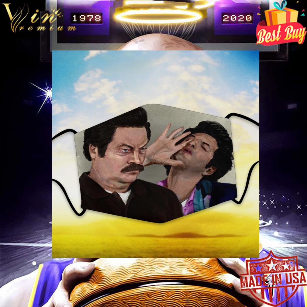 Parks and Recreation Jean Ralphio and Ron Swanson face mask 04617aae parks and recreation jean ralphio and ron swanson face mask 4 - Parks and Recreation Jean Ralphio and Ron Swanson face mask
