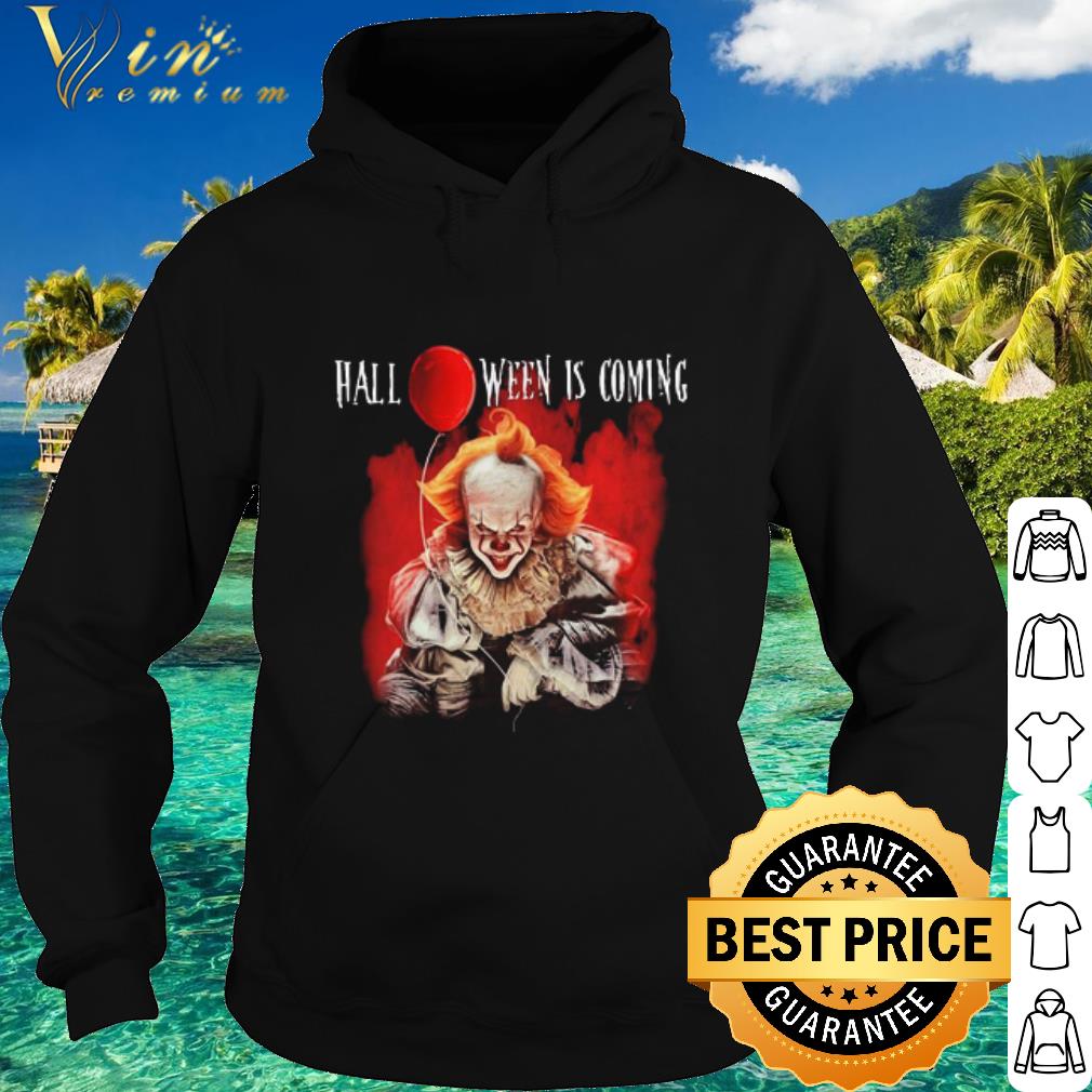 0e2d4e38 best pennywise it halloween is coming shirt 4 - Best Pennywise IT Halloween Is Coming shirt