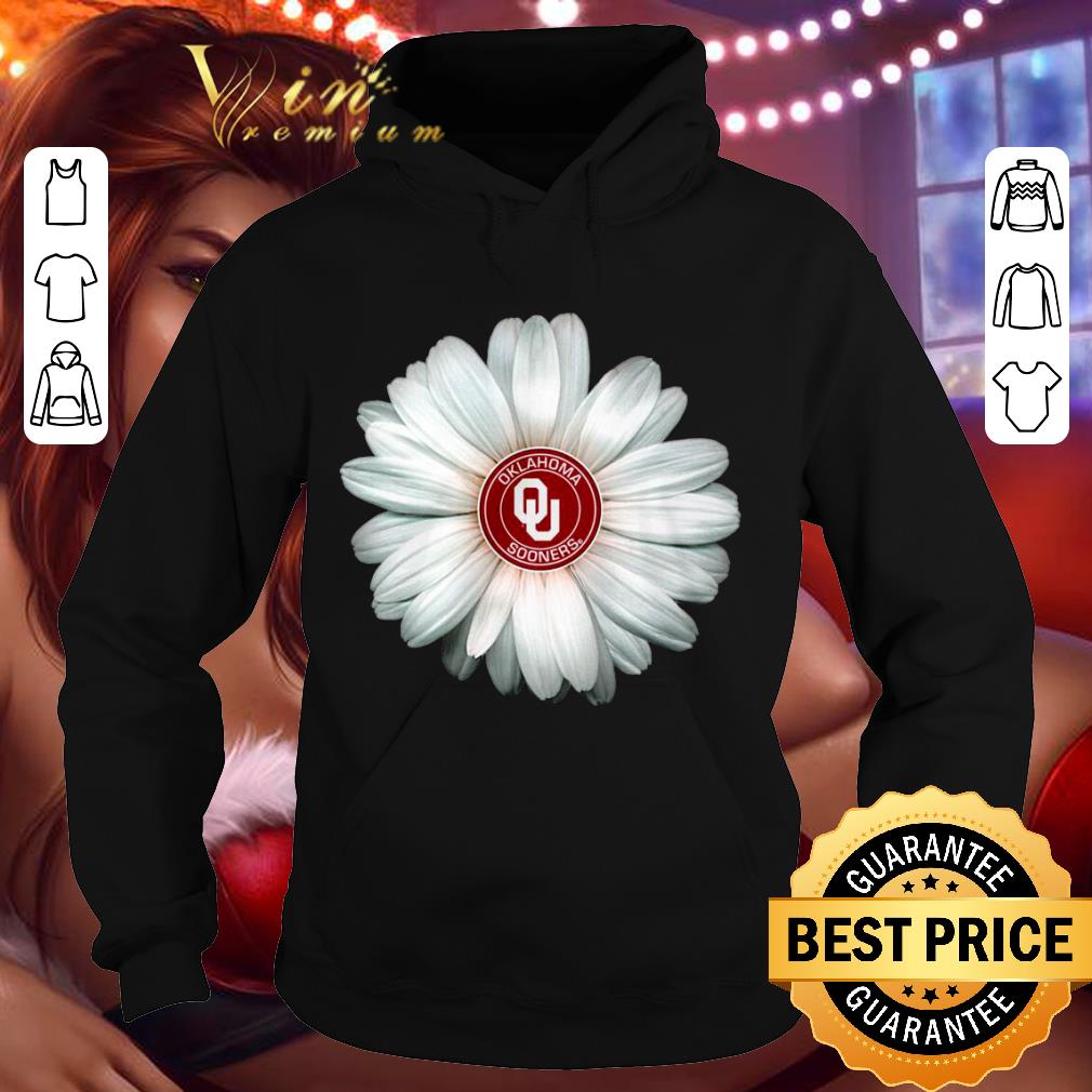 1e46fbec original oklahoma sooners daisy flower shirt 4 - Original Oklahoma Sooners Daisy Flower shirt