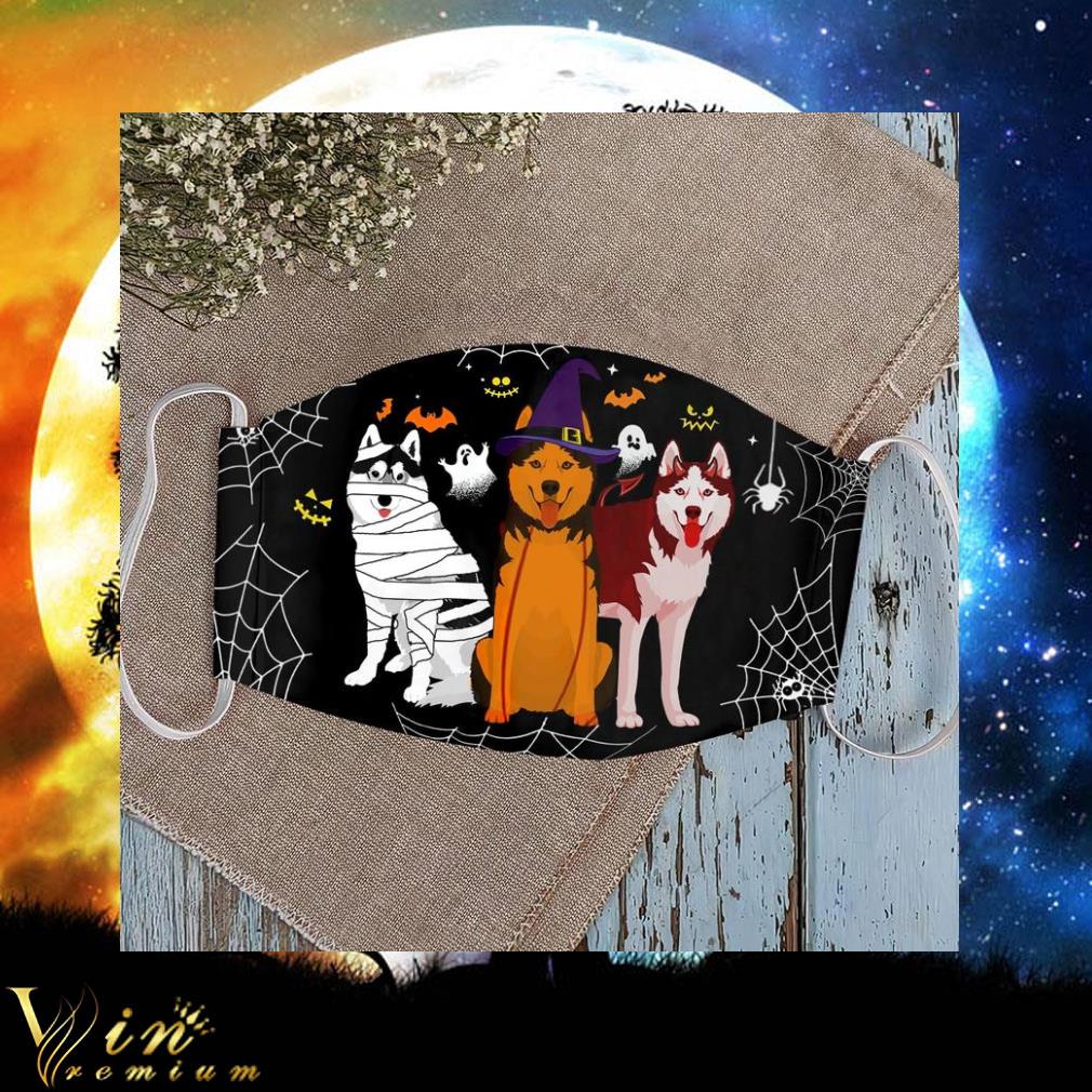 Husky In Halloween Costume face mask 206d691c husky in halloween costume face mask 4 - Husky In Halloween Costume face mask