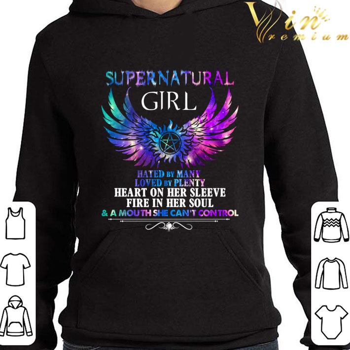 217ae1ce wings logo supernatural girl hated by many loved by plenty heart shirt 4 - Wings Logo Supernatural girl hated by many loved by plenty heart shirt