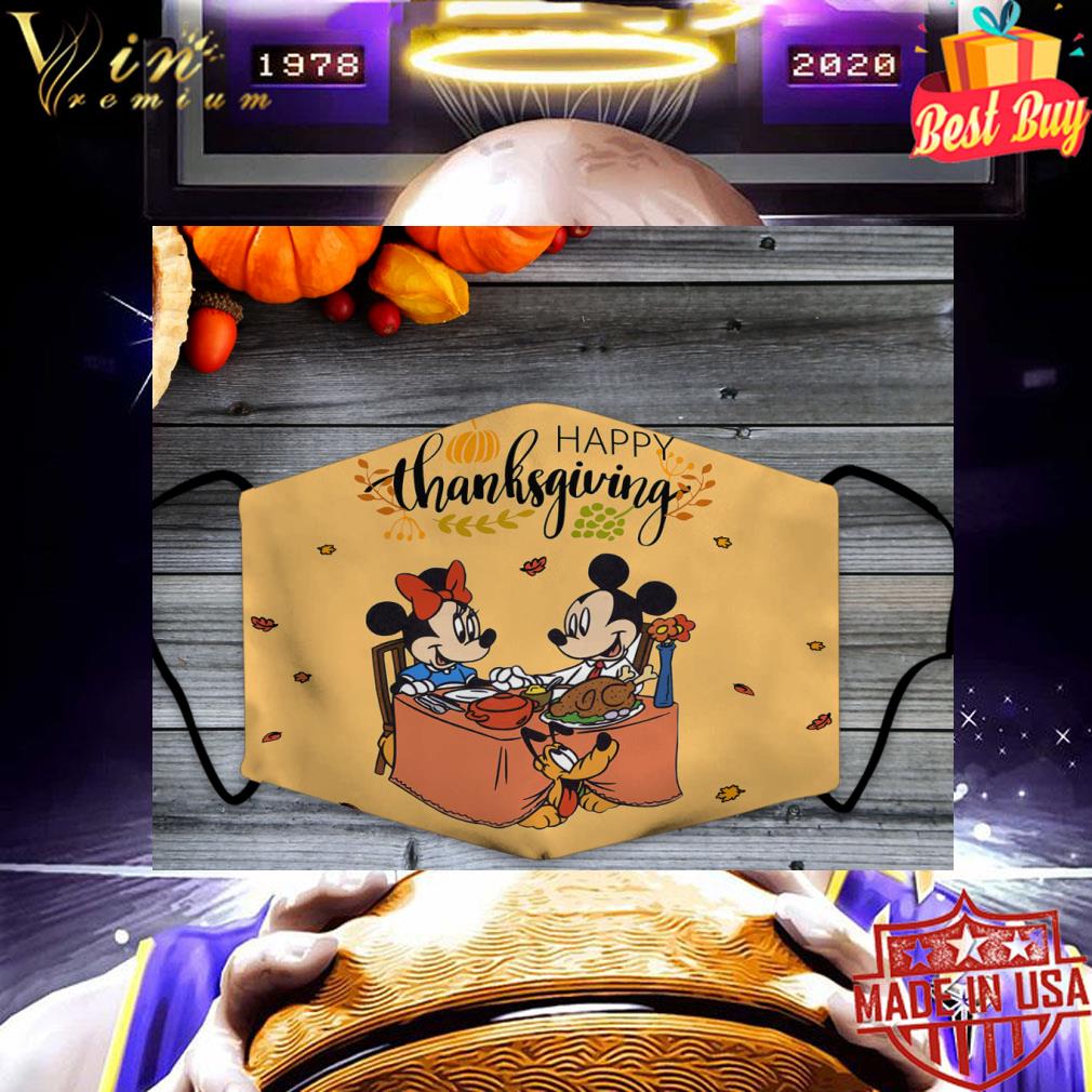 2567370c goofy mickey and minnie mouse happy thanksgiving face mask 4 - Goofy Mickey and Minnie mouse happy thanksgiving face mask