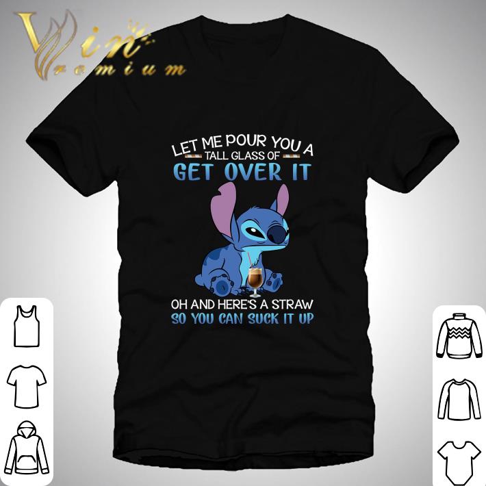 Stitch sitting on bicycle autumn leaf shirt