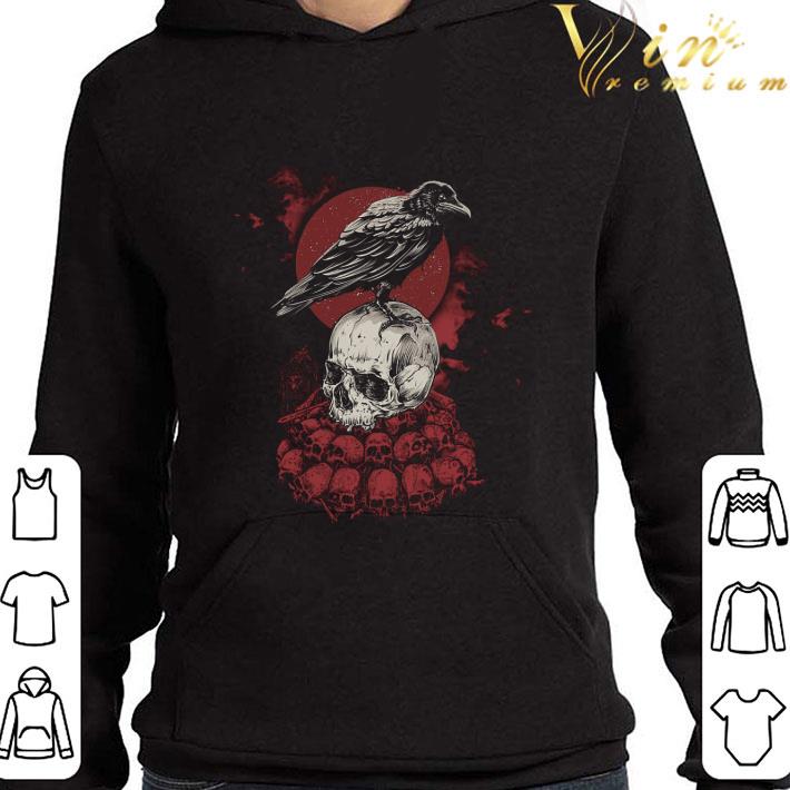 2ffd137f bird raven skull shirt 4 - Bird Raven Skull shirt