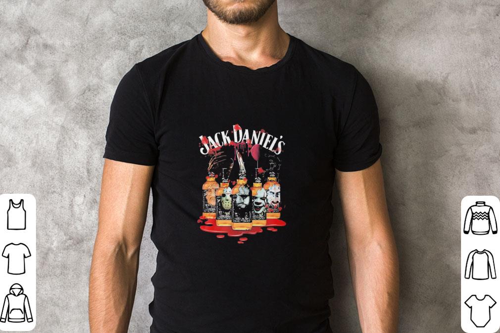 Funny Horror film Characters Jack Daniels shirt