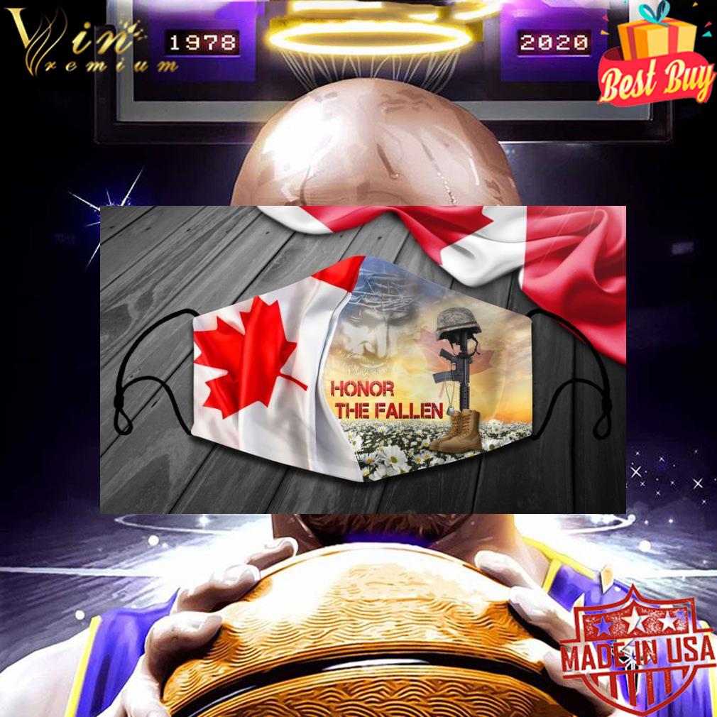 Honor the fallen Canada flag face mask 341c6cbd honor the fallen canada flag face mask 4 - Honor the fallen Canada flag face mask