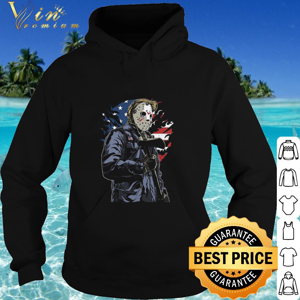 3554d29c premium donald trump politics usa halloween horror friday 13th jason voorhees shirt 4 - Premium Donald Trump Politics USA Halloween Horror Friday 13th Jason Voorhees shirt