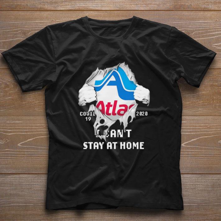 Original Blood inside me Atlas Van Lines covid 19 2020 I can’t stay at home shirt