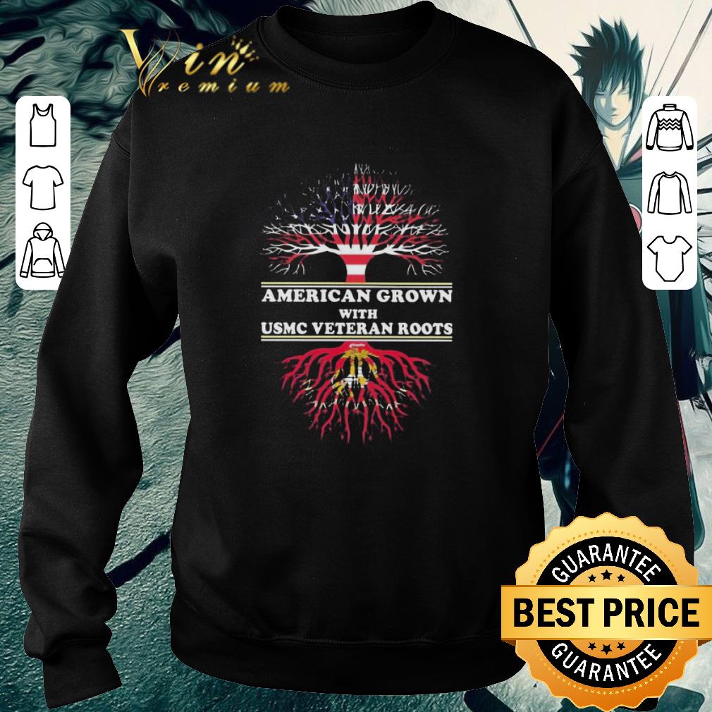 Original American grown with USMC Veteran roots shirt 42858b72 original american grown with usmc veteran roots shirt 4 - Original American grown with USMC Veteran roots shirt