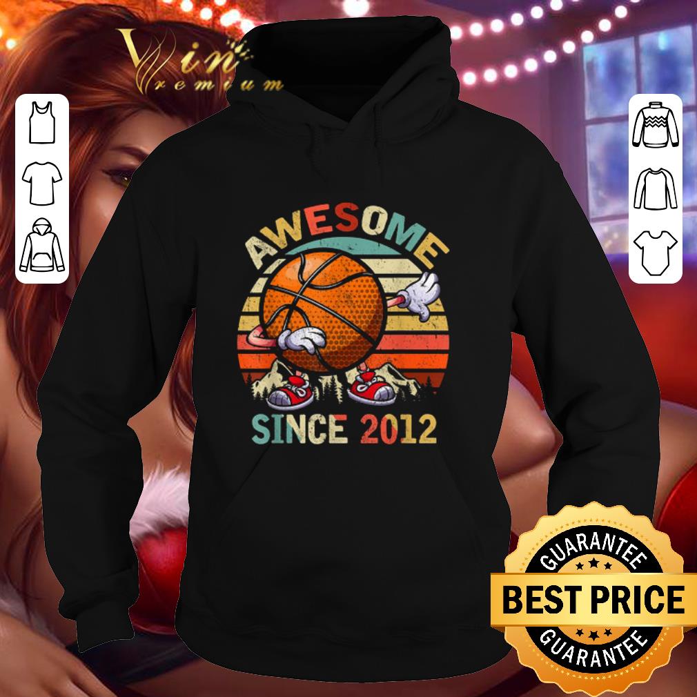 43d3d605 original dabbing basketball awesome since 2012 vintage shirt 4 - Original Dabbing Basketball Awesome Since 2012 Vintage shirt