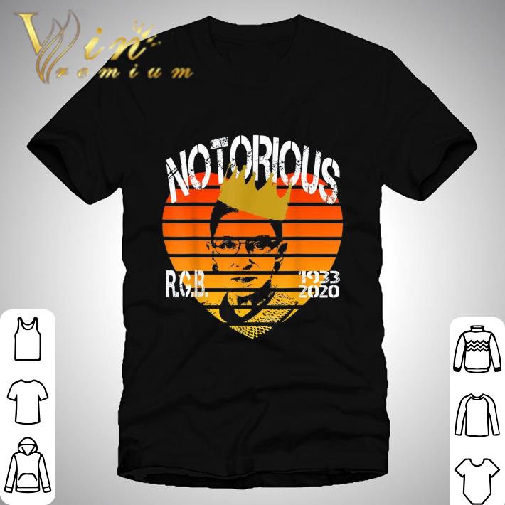 Notorious R.B.G. RIP Ruth Bader Ginsburg shirt