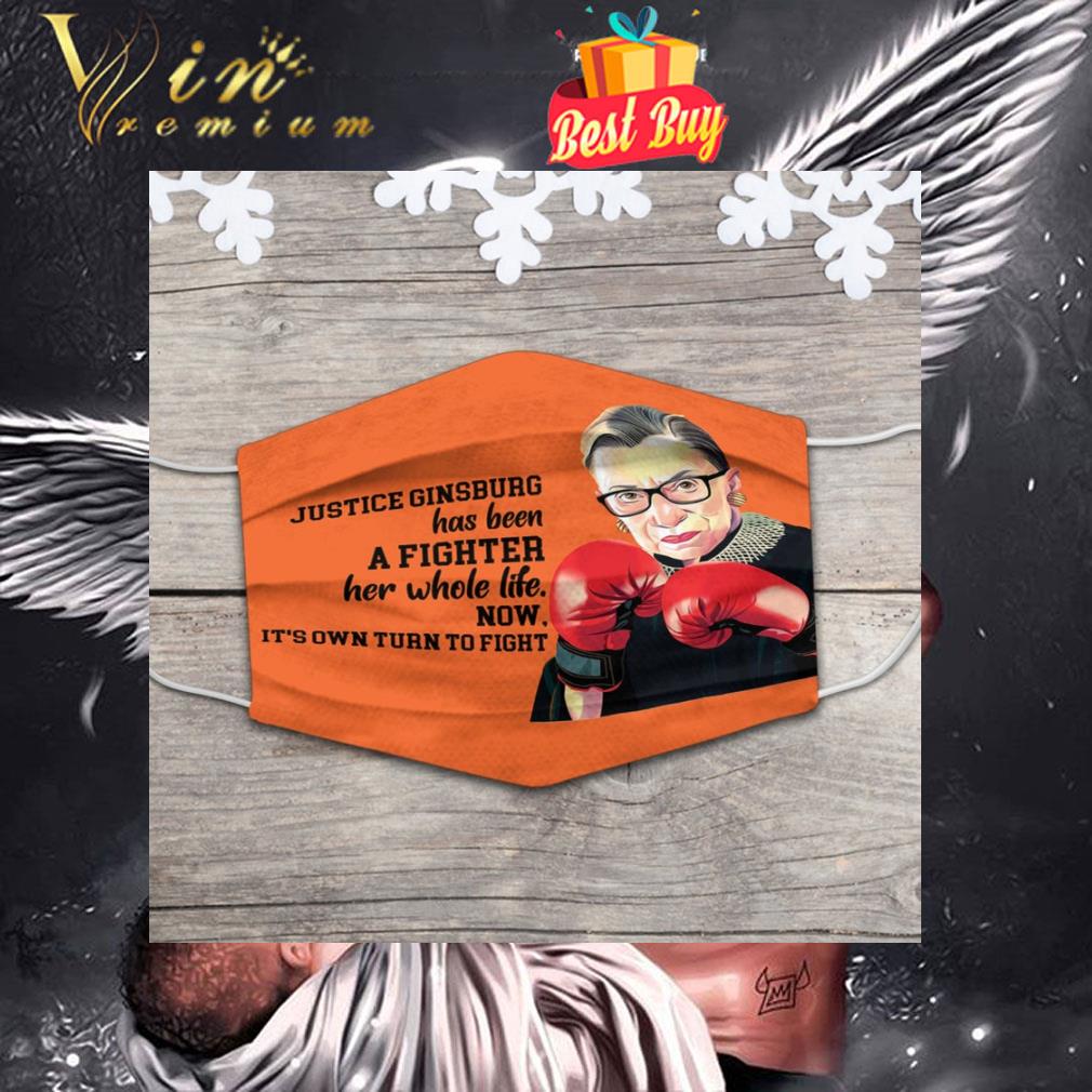 RIP RBG Ruth Bader Ginsburg 1933-2020 face mask