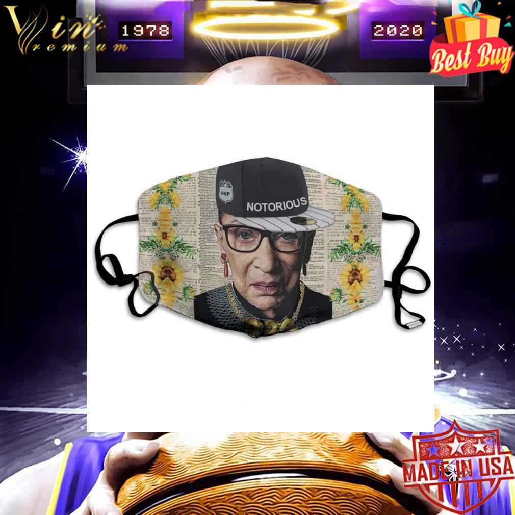 Notorious RBG sunflower face mask 4c68da31 notorious rbg sunflower face mask 4 - Notorious RBG sunflower face mask