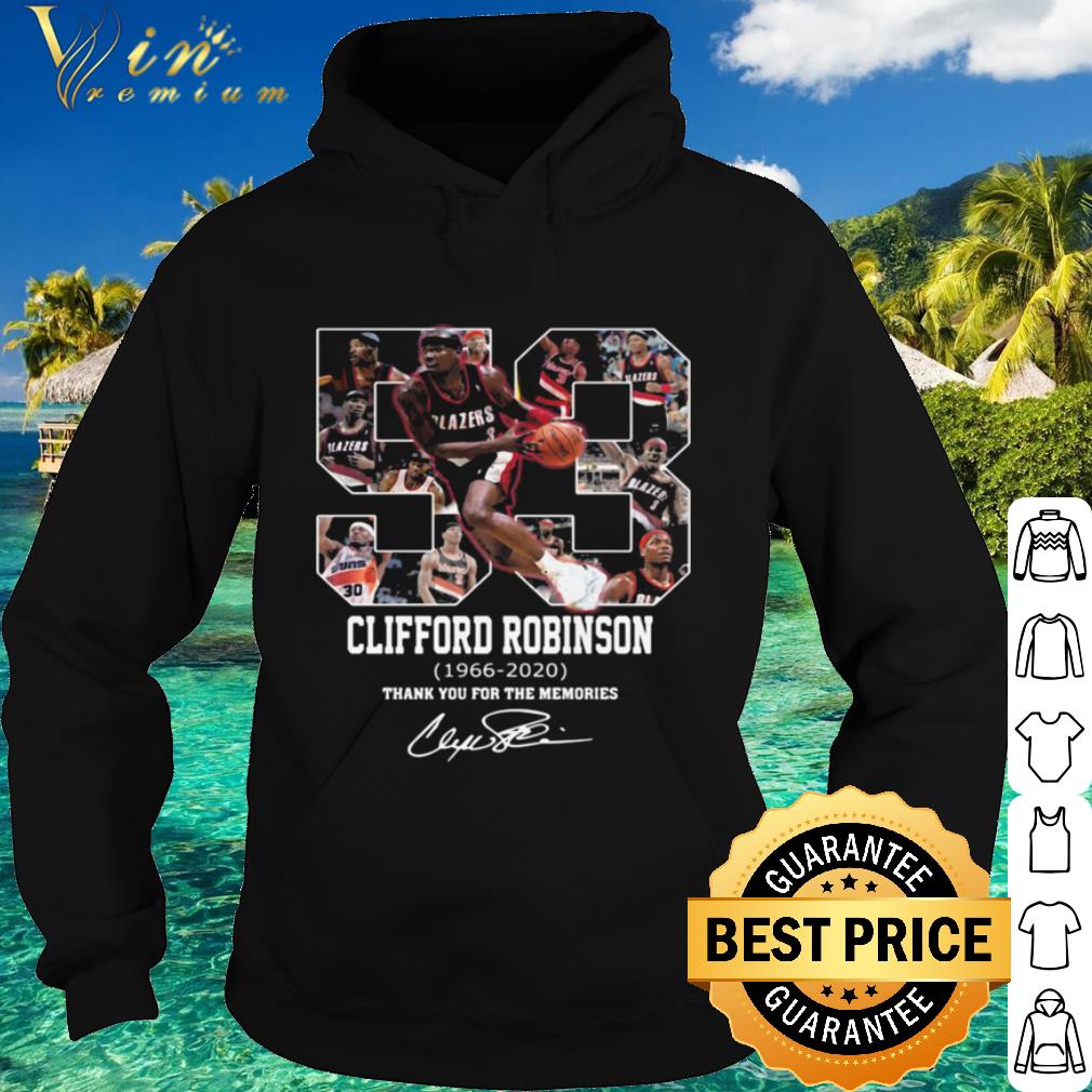 517707ef top 53 clifford robinson 1966 2020 thank you for the memories signatures shirt 4 - Top 53 Clifford Robinson 1966 2020 Thank You For The Memories Signatures shirt
